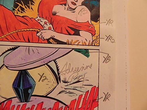 Detective Comics Anual 16 Darkness in Production Art Signado A.Roy PG38
