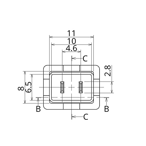 Fusíveis de micro -cartucho de 10 pacote 32V 30amp FUSUES FMM MCASE TIPO MCASE para carros, caminhões e SUVs