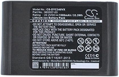 Battery Replacement for DY DC31 Animal DC34 DC34 Animal DC35 DC35 Multi Floor DC44 Animal DC45 DC45 SV DC56 202932-02 202932-05 202932-06 917083-01 965557-03 965557-06 Type-B