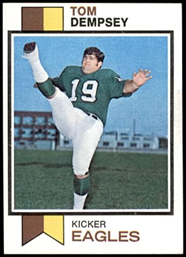 1973 Topps # 59 Tom Dempsey Philadelphia Eagles VG Eagles Palomar Jr. College
