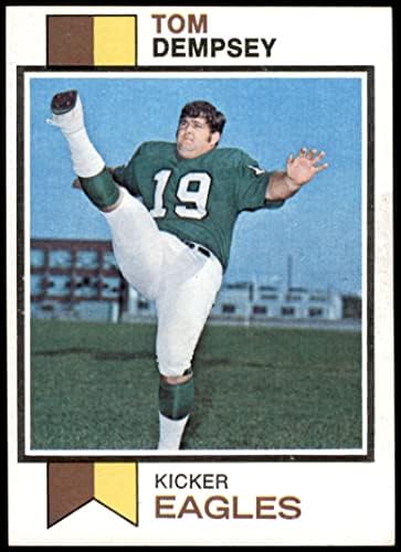 1973 Topps 59 Tom Dempsey Philadelphia Eagles VG Eagles Palomar Jr. College