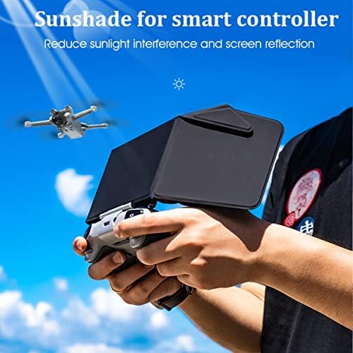 Supfoto mini3/mini 3 pro sun capuz de sol para dji mini3/mini 3 pro Drone RC Acessórios de controle remoto Screen Sunhood Sun Shade Protection