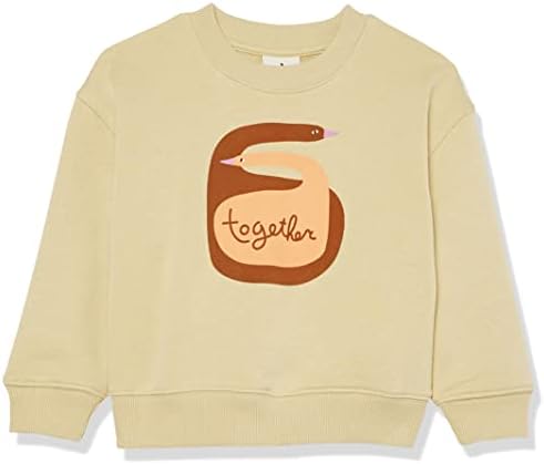 consciente unissex Kids 'Terry Crew Neck Sweatshirt