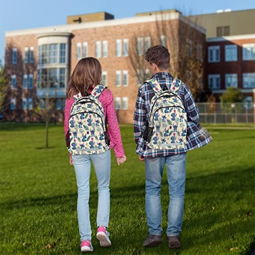 Backpack fofo de 16,7 polegadas desenho leve bookbag de bookbag de viagens Backpacks Mochilas College Sports Office Casual Daypack