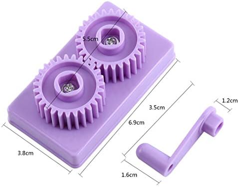 Quilling Crimper Paper Quilling Crimper Machine Quilling Strip Crimper Tool, roxo