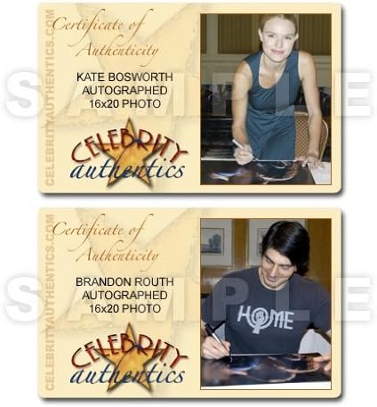 Brandon Routh e Kate Bosworth autografados 16x20 Superman retorna