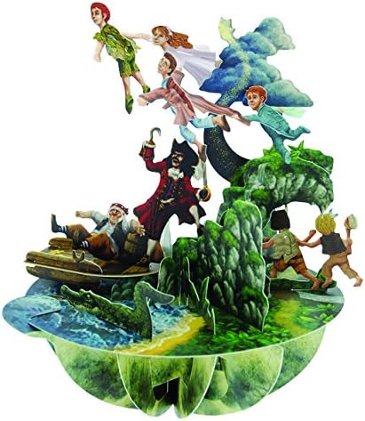 Santoro piruetas Peter Pan 3D Pop -up Card