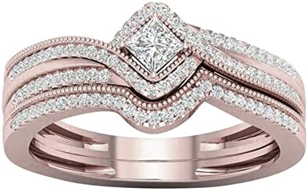 Presentes de zircão de anel para anel para namorada jóias femininas embutidas micro anéis gorda anéis de dedo gordo