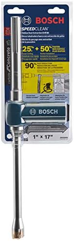 Bosch DXS5050 1 pol. x 8 pol. x 17 in. SDS-MAX® Speed ​​Clean ™ Dust Extração Bit
