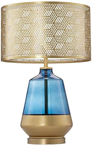Taurus Cobalt Blue e Gold Modern Table Lamp