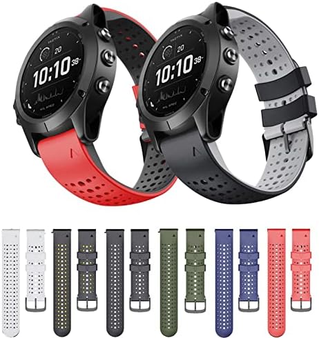 Gikos Watchband para Garmin Fenix ​​5 5 Plus Forerunner 935 945 Strap para Fenix ​​6 6Pro abordagem S60 S62 RELE elevada FASE FIL