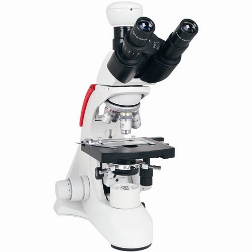 Ken-a-Vision TU-19642C Microscópio composto de escopo abrangente 2 Digital com cabeça binocular, 10 × ocular; 4x, 10x, 40xs, 100xs OBJ; Estágio mecânico