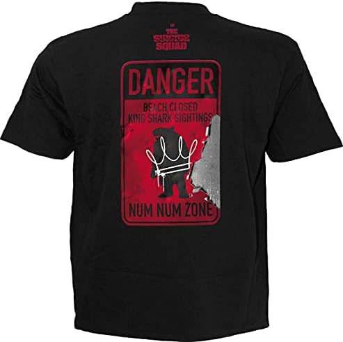 DC Comics - King Shark - Num num - camiseta preta