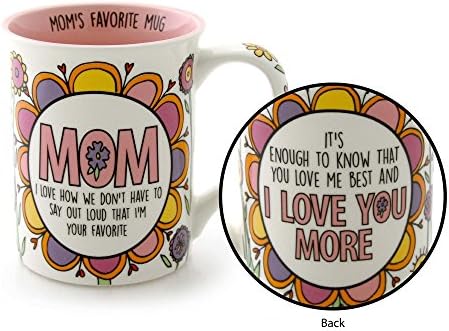 Nosso nome é caneca de grés de favorita da mãe da mãe, 16 onças.