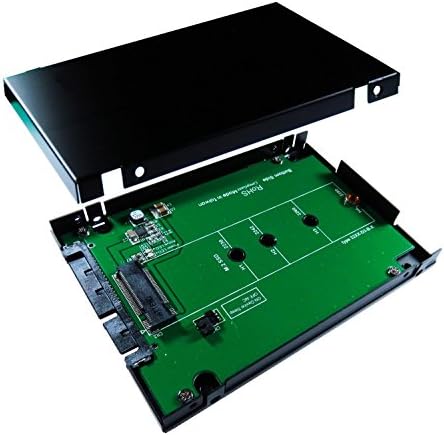 ZTC Sky 2,5 ”Gabinete M.2 SSD para SATA III Adaptador da placa. Ajuste de tamanho múltiplo com alta velocidade 6,0 GB/s.