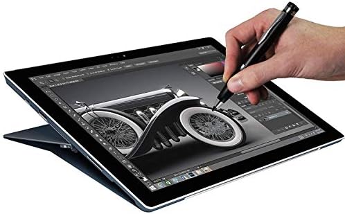 Broonel Silver Point Fine Digital Active Stylus Pen compatível com o Google Pixel Slate