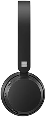 Microsoft Modern-fone de ouvido sem fio, fones de ouvido estéreo confortáveis ​​com microfone com cancelamento de ruído, dongle USB-A, controles na orelha, PC/Mac-certificados para equipes da Microsoft