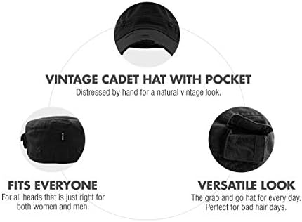 Cadete Cap limite de chapéu de estilo militar cotidiano básico