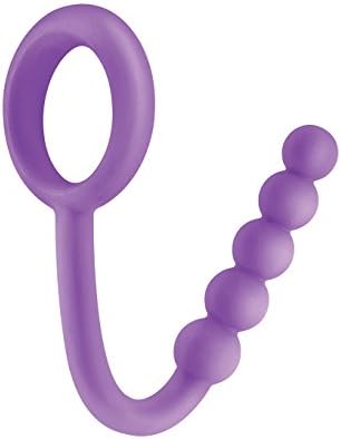 Fetish Fantasy Elite Ball Cinch com contas anal, roxo