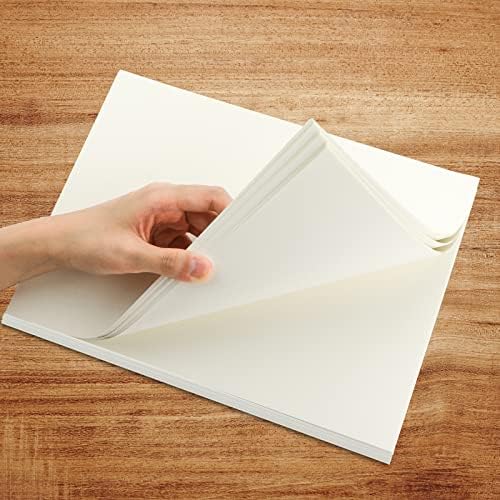 200 folhas de papel de impressora de marfim 32 lb/120 gsm papelaria papel, folhas de papel para impressão, cópia, artesanato