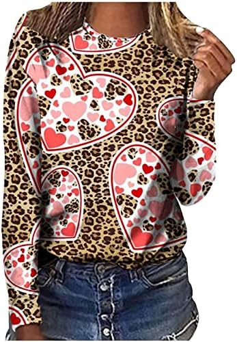 Camiseta de manga longa nokmopo para mulheres no pescoço feminino Pesco