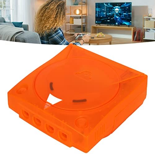 Casca de alojamento, casca de proteção de plástico laranja para Sega Dreamcast DC