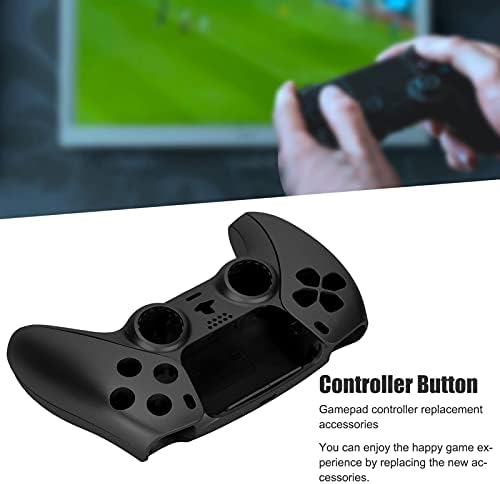 Conhecimento decorativo Compatível com shell de substituição do controlador PS5 para PS5 Controller DIY gamepad shell para PS5 Controller Shell Tampa para PS5 Controlador Casa de capa personalizada Caixa de casca para PS5