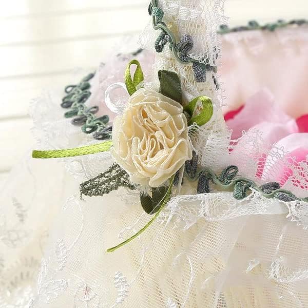 Doubao Wedding Flower Cestas de casamento, menina de flor das cestas de flores à mão cestas de flores pequenas