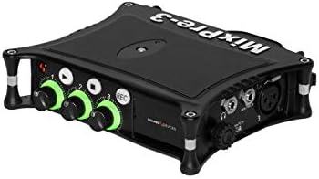 Dispositivos de som MixPre-3 II portátil Float Multicanal Audio Recorder/Mixer e interface de áudio USB