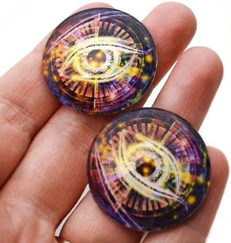 Tecnologia Cyberpunk Magical Eyes Fantasy Eyes 6mm a 60mm Technology Fantastic Jewelry Fazendo peças de bonecas Art