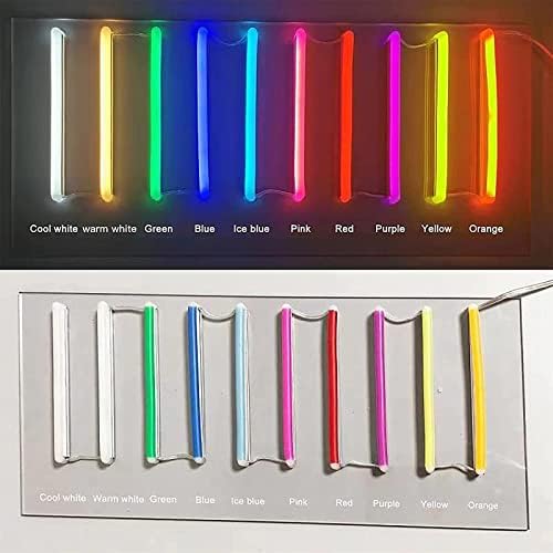 DVTel vamos obter um sinal de néon de néon de modelagem LED LED LEITAS LUMINAS LENTAS LUMAS LUZ DE ACRYLIC PAINEL DO PAINEL DE