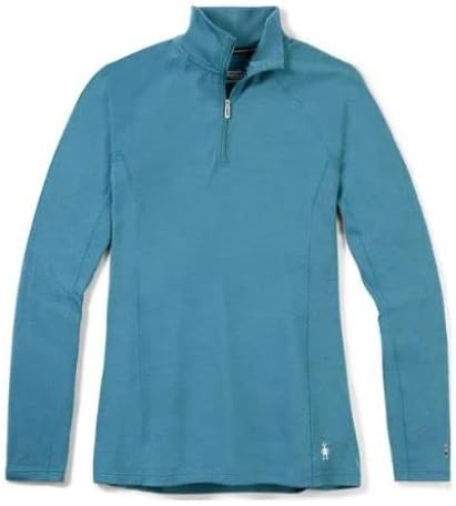 Smartwool feminino clássico para todas as estações Merino Base Camada 1/4 Zip