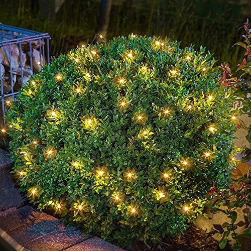 Kemooie 300 luzes de Natal LED, 99 pés conectivos de fada de arame verde, conecte 8 modos de iluminação, para decoração