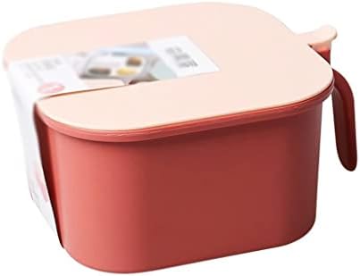 PPGGZ Home Kitchen Spice Box Compartamento com Handle Spice Jar Acessórios para ferramentas de cozinha (cor: e, tamanho