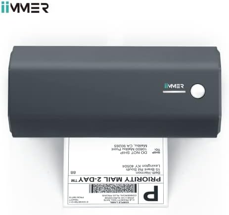 IMERM Professional Label Impressora - fabricante de etiquetas de nível comercial com impressão térmica direta de alta velocidade