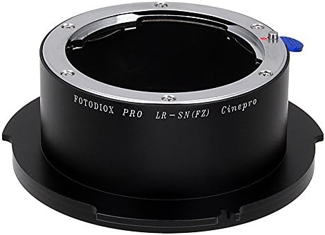 Adaptador de montagem de lentes Fotodiox Pro, Leica R Mount Lens para o adaptador da câmera Sony FZ Mount-se encaixa em Camcorders Sony PMW-F3, F5, F55 Cinema Digital Cinema e Leica R, Rom, One-Cam, duas camas e lentes de três câmeras