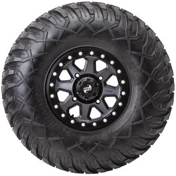 4/137 TUSK UINTA BEADLOCK RODA 14X7 5.0 + 2.0 Gunmetal/Black para Can-Am Outlander L Max 570