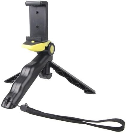 Capa de telefone portátil Grip Hand Grip / Mini Tripod Stand Steadicam Curve com clipe reto para a GoPro Hero 4/3/3+ / SJ4000 /