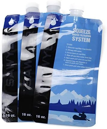 Sawyer Products Squeezable bolsas para Squeeze Water Filtration System