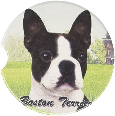Pets E&S Boston Terrier Coaster, 3 x 3