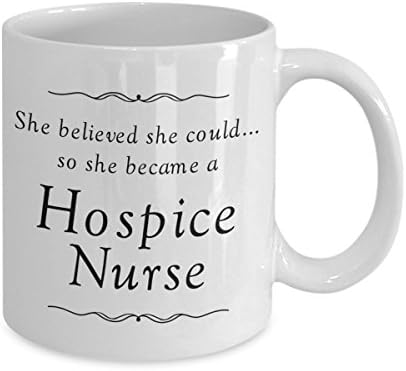 Presentes de caneca de enfermeira para o hospício para mulheres - ela acreditava que poderia fazer uma decoração de mesa - Presente