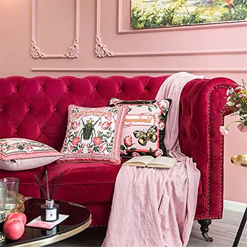 Geltdn Plant Net Celebrity Pillow Room Decoration Sofá Back Cushion Carrest Backrest Backled à beira do travesseiro
