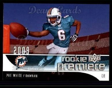 2009 Premiere de estreia do Upper Deck 23 Pat White Miami Dolphins NM/MT Dolphins