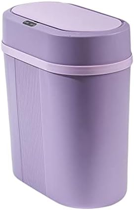 Fenteer 12L Smart Lixo pode ser impermeável balde de armazenamento sem toque lixo lixo automático lixo para uso comercial