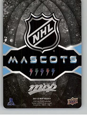 2021-22 Upper Deck MVP MASCOT CARTAS DE JOGOS #M-12 Hunter Edmonton Oilers NHL Hockey Card em condição bruta