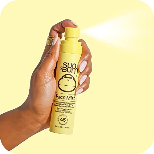 Sun Bum Original SPF 50 Protetor solar Spray Vegan e Recifes Broad Spectrum Hidratante UVA/UVB Proteção solar e Protetor