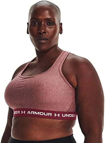 Under Armour Women's Crossback Mid Heather Sports Bra