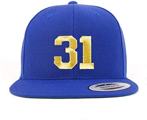 Trendy Apparel Shop número 31 Gold Thread Bill Snapback Baseball Cap