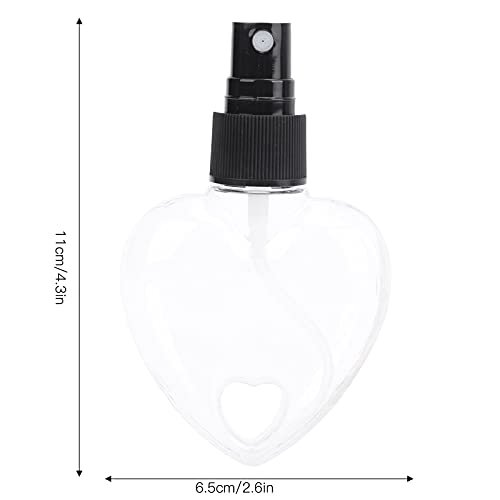 Garrafas de chaveiro, compacto de garrafas de spray de chaveiro e compactos reutilizáveis ​​de 50 ml com design simples