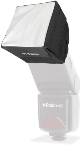 Polaroid Mini Universal Studio Soft Box Flash Difusor para o Sony Alpha Nex-C3, 7, 6, 5n, 5r, 5t, 5, 3, 3n, f3, slt-a33, a35, a37,